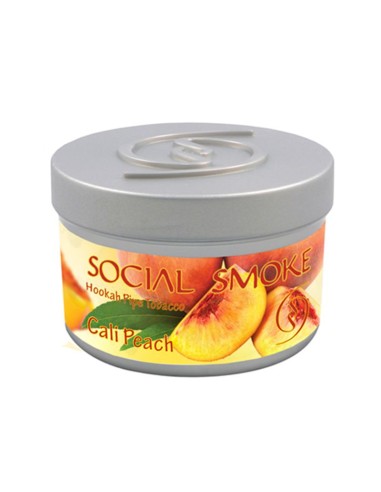 Social Smoke Cali Peach 250gr Social Smoke Cali Peach 250gr