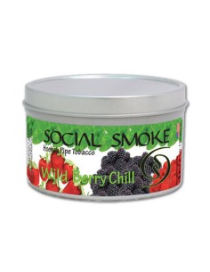 Social Smoke Wild Berry Chill 250gr