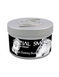 Social Smoke White Gummy Bear 100gr