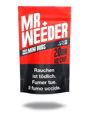 Mr Weeder Swiss Indoor Petites Fleurs 20gr (Cannabis Légal) Mr Weeder Swiss Indoor Petites Fleurs 20gr (Cannabis Légal)