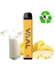 VAAL Milk Banana 1800M Sel de Nicotine 17mg/ml 