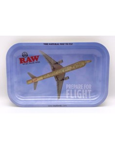 Metall Mischbrett RAW Airplane 27.5 x 17.5cm